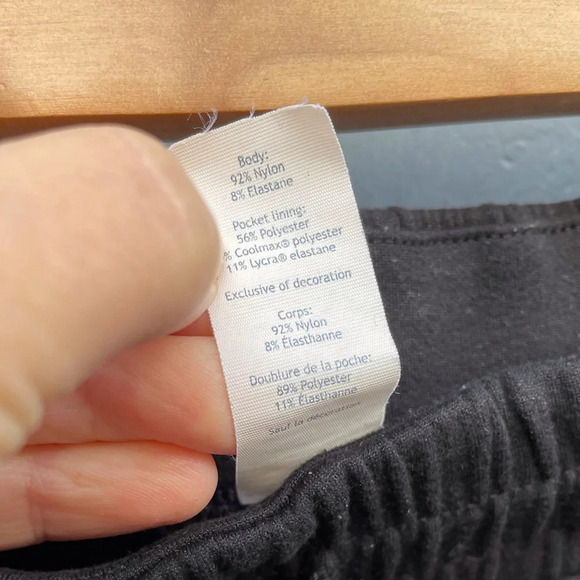 Ivivva by  Lululemon black Sweatpants, size 12 - Picture 6 of 9